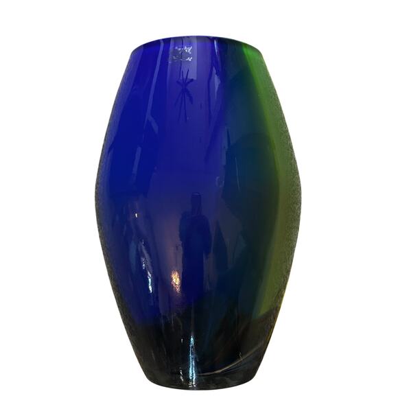 Murano Vase H18” Multi colored - Picture 3 of 5
